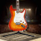 Hamiltone BO-ST Orange Electric Guitar